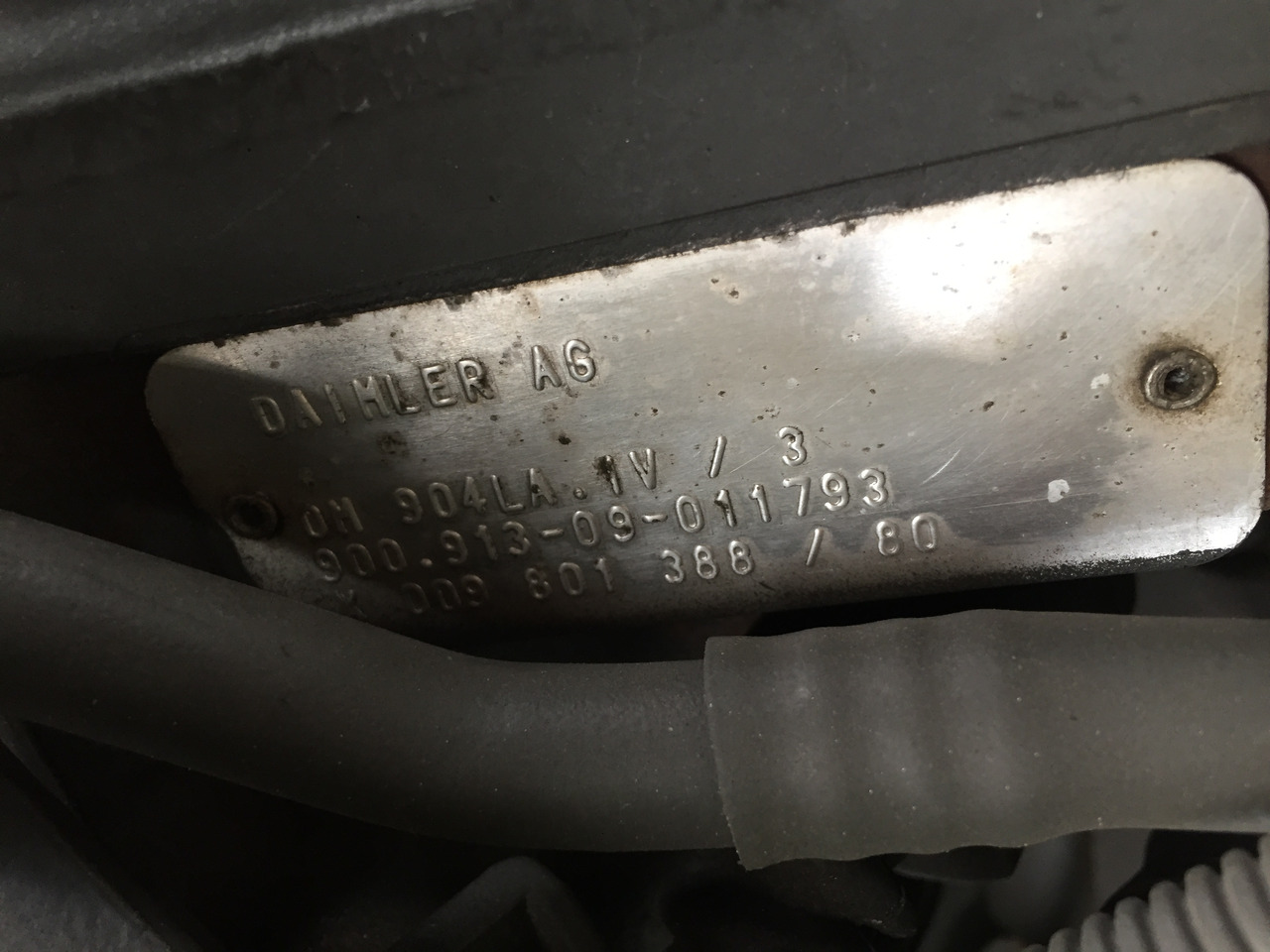 ---Gebrauchter Motor MB Atego 818, Motortyp: OM 904 LA, Euro 4 - מנוע עבור משאית: תמונה 3 ---Gebrauchter Motor MB Atego 818, Motortyp: OM 904 LA, Euro 4 - מנוע עבור משאית: תמונה 3