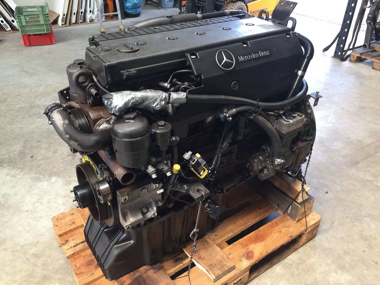 Gebrauchter Motor, MB Axor 1824 Euro 5, Typ OM 906 LA, Artikel - Nr. : A 9999.9999.99 - מנוע עבור משאית: תמונה 3 Gebrauchter Motor, MB Axor 1824 Euro 5, Typ OM 906 LA, Artikel - Nr. : A 9999.9999.99 - מנוע עבור משאית: תמונה 3