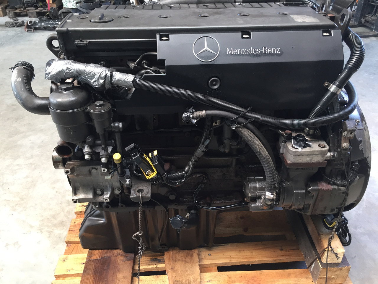 Gebrauchter Motor, MB Axor 1824 Euro 5, Typ OM 906 LA, Artikel - Nr. : A 9999.9999.99 - מנוע עבור משאית: תמונה 4 Gebrauchter Motor, MB Axor 1824 Euro 5, Typ OM 906 LA, Artikel - Nr. : A 9999.9999.99 - מנוע עבור משאית: תמונה 4