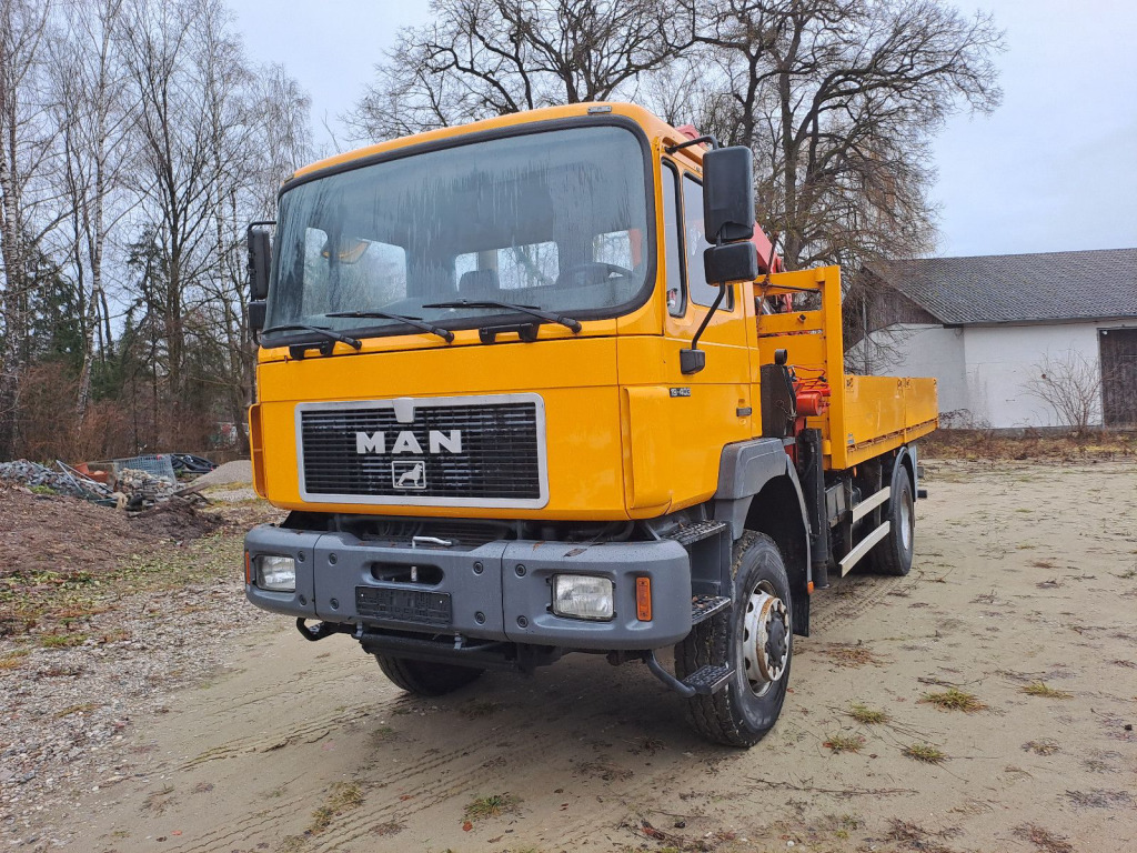 MAN 19.403 Pritsche 4x4 mit Palfingerkran PK 21000 mit Funk - Fernbedienung - משאית מנוף: תמונה 5 MAN 19.403 Pritsche 4x4 mit Palfingerkran PK 21000 mit Funk - Fernbedienung - משאית מנוף: תמונה 5