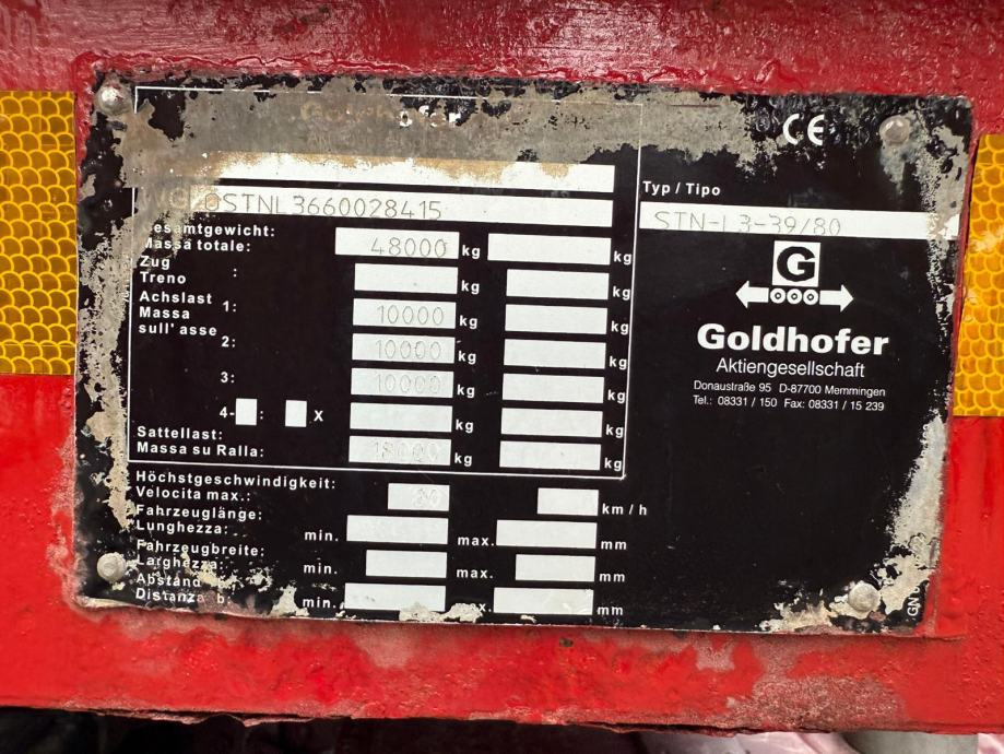 GOLDHOFER - סמיטריילר עם מטען נמוך: תמונה 2 GOLDHOFER - סמיטריילר עם מטען נמוך: תמונה 2