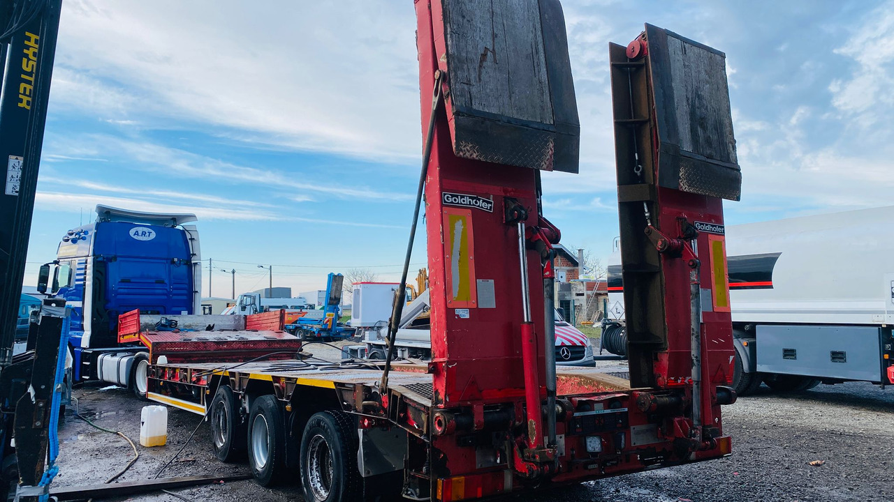 GOLDHOFER - סמיטריילר עם מטען נמוך: תמונה 5 GOLDHOFER - סמיטריילר עם מטען נמוך: תמונה 5