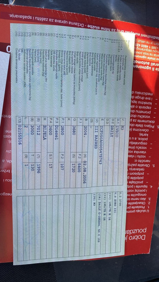 Iveco, 2004 god. - מיניבוס, כלי רכב מסחרי לנוסעים: תמונה 3 Iveco, 2004 god. - מיניבוס, כלי רכב מסחרי לנוסעים: תמונה 3