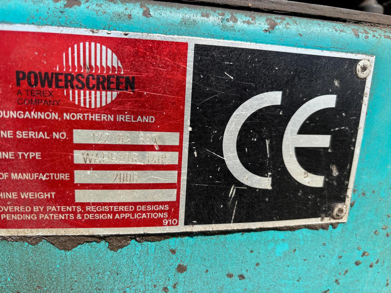 POWERSCREEN 1400 - משקף: תמונה 5 POWERSCREEN 1400 - משקף: תמונה 5