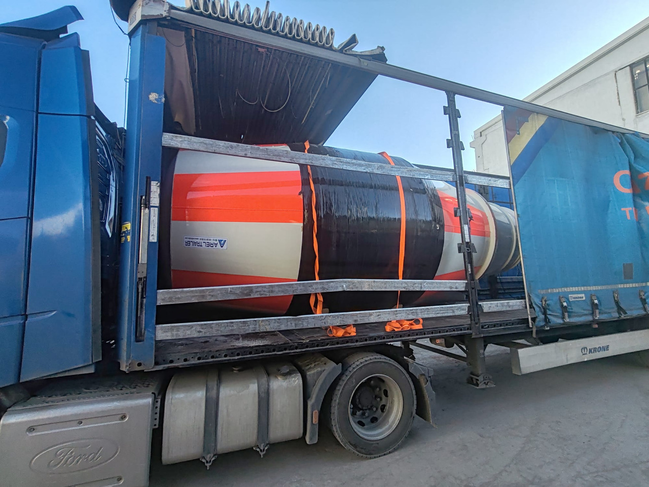 AREL TRAILER CONCRETE MIXER DRUM - תוף מערבל בטון: תמונה 2 AREL TRAILER CONCRETE MIXER DRUM - תוף מערבל בטון: תמונה 2
