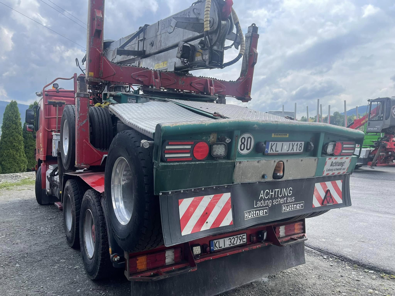 HUTTNER - משאית עץ, משאית מנוף: תמונה 3 HUTTNER - משאית עץ, משאית מנוף: תמונה 3