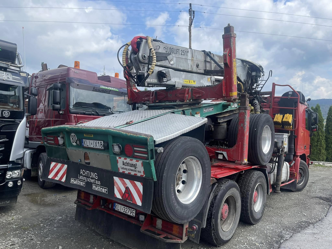 HUTTNER - משאית עץ, משאית מנוף: תמונה 4 HUTTNER - משאית עץ, משאית מנוף: תמונה 4