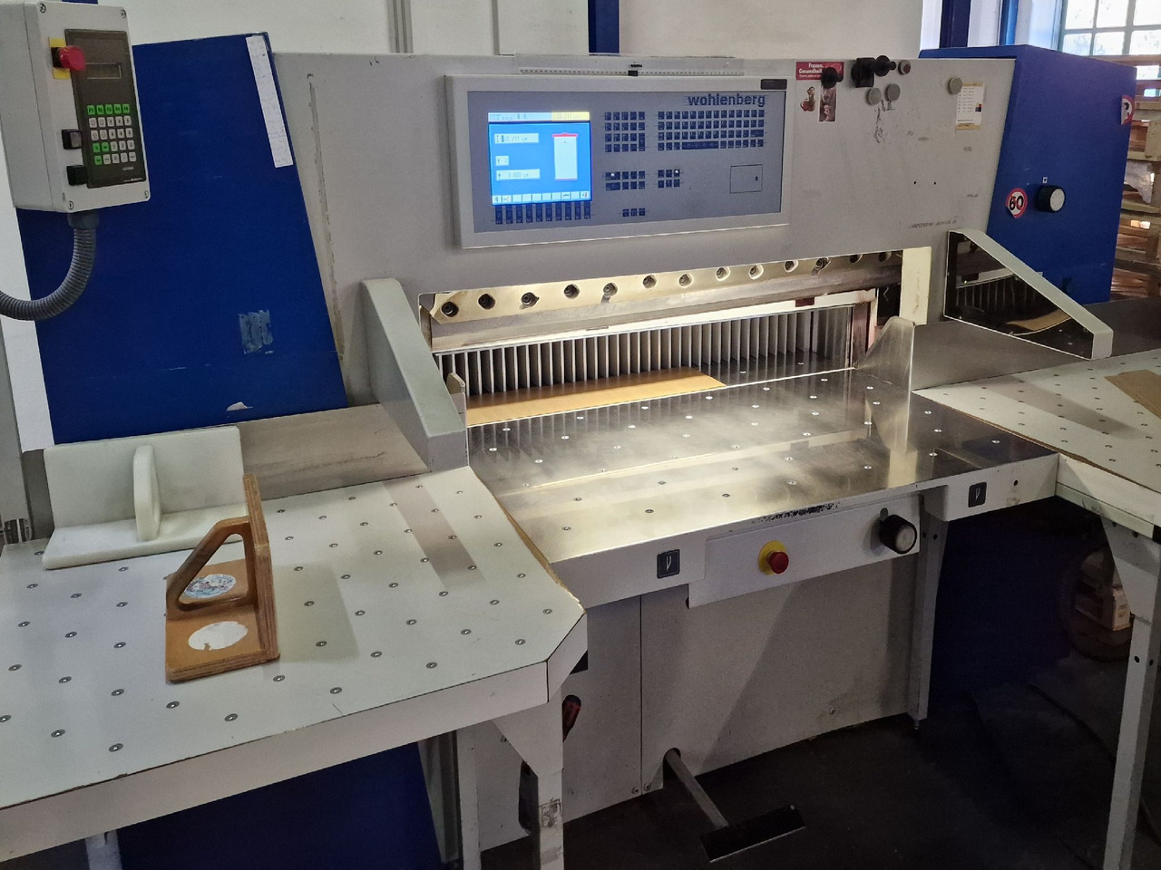 Wohlenberg 115 - מכונת חיתוך נייר: תמונה 1 Wohlenberg 115 - מכונת חיתוך נייר: תמונה 1