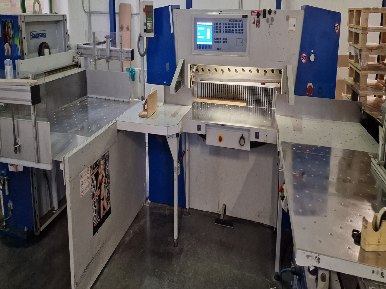 Wohlenberg 115 - מכונת חיתוך נייר: תמונה 5 Wohlenberg 115 - מכונת חיתוך נייר: תמונה 5