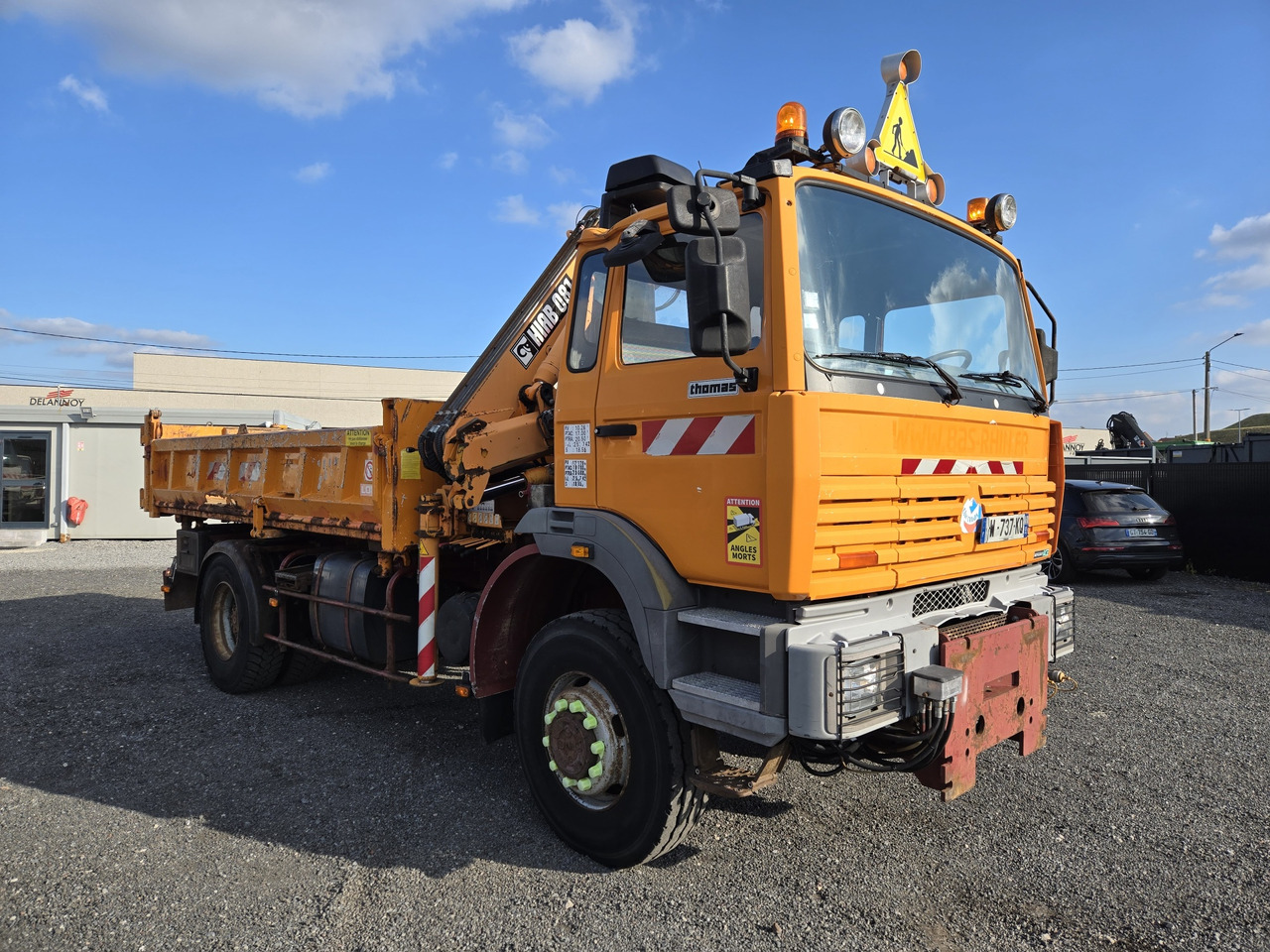 Renault G250 4x4 - מזהיר, משאית מנוף: תמונה 4 Renault G250 4x4 - מזהיר, משאית מנוף: תמונה 4