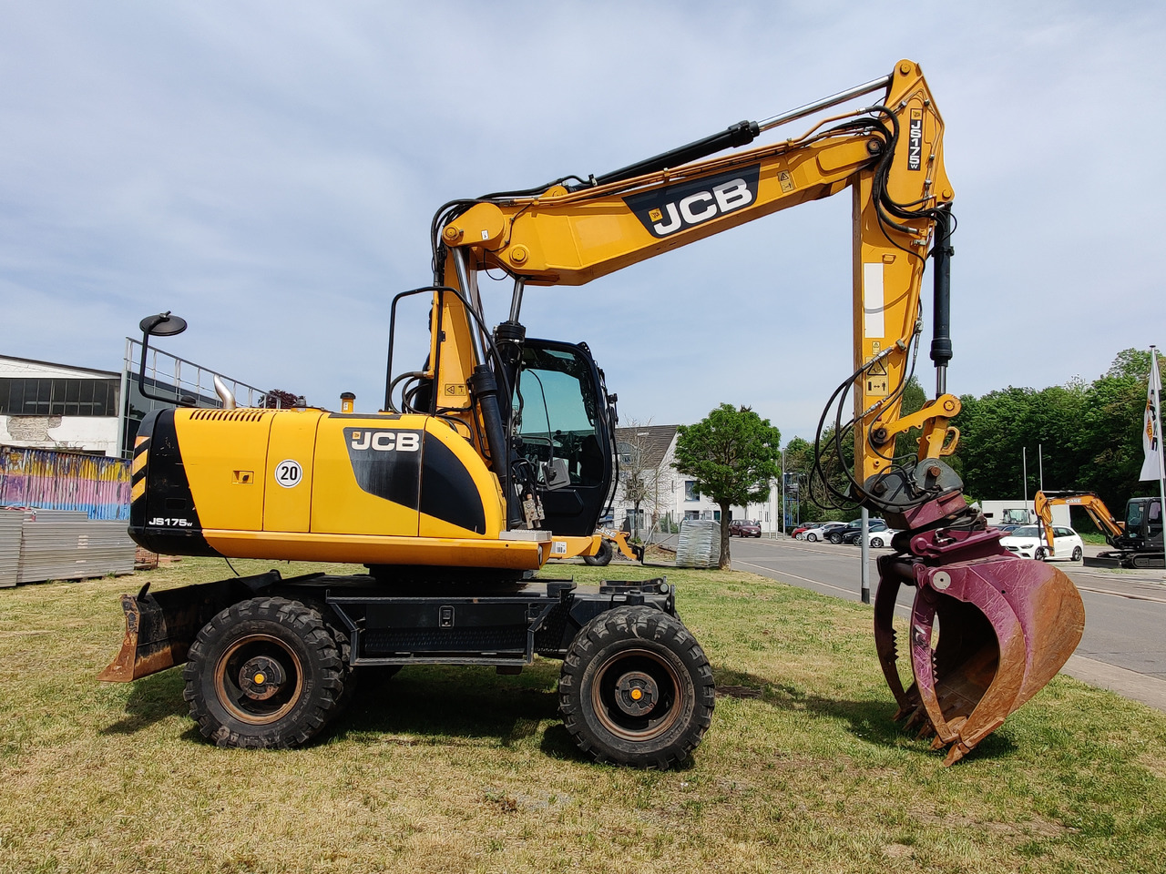 JCB JS 175 W Mobilbagger 18 to. Schnellwechsler - מחפר גלגלים: תמונה 2 JCB JS 175 W Mobilbagger 18 to. Schnellwechsler - מחפר גלגלים: תמונה 2