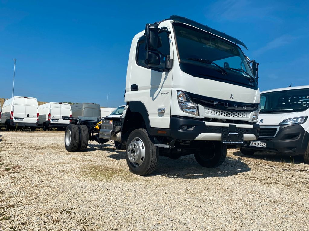 חָדָשׁ משאית עם שלדת תא, משאית מנוף Mitsubishi Canter FUSO 6C18 Fahrgestell 4WD 175Ps Sofort: תמונה 10