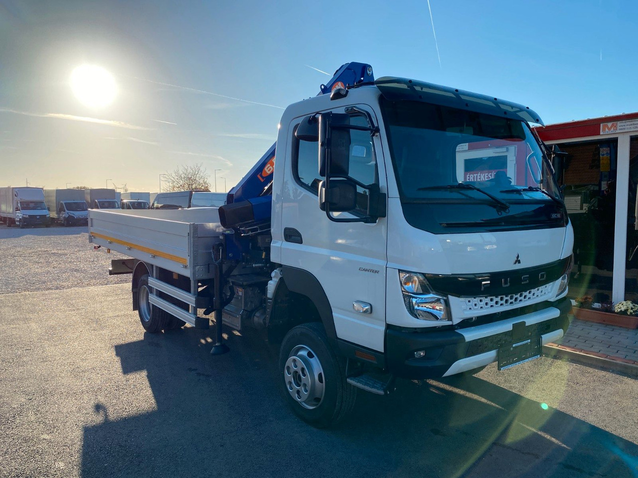 הַחכָּרָה  Mitsubishi FUSO CANTER 6C18 4WD PRITSCHE+PM 6522P KRAN Mitsubishi FUSO CANTER 6C18 4WD PRITSCHE+PM 6522P KRAN: תמונה 20