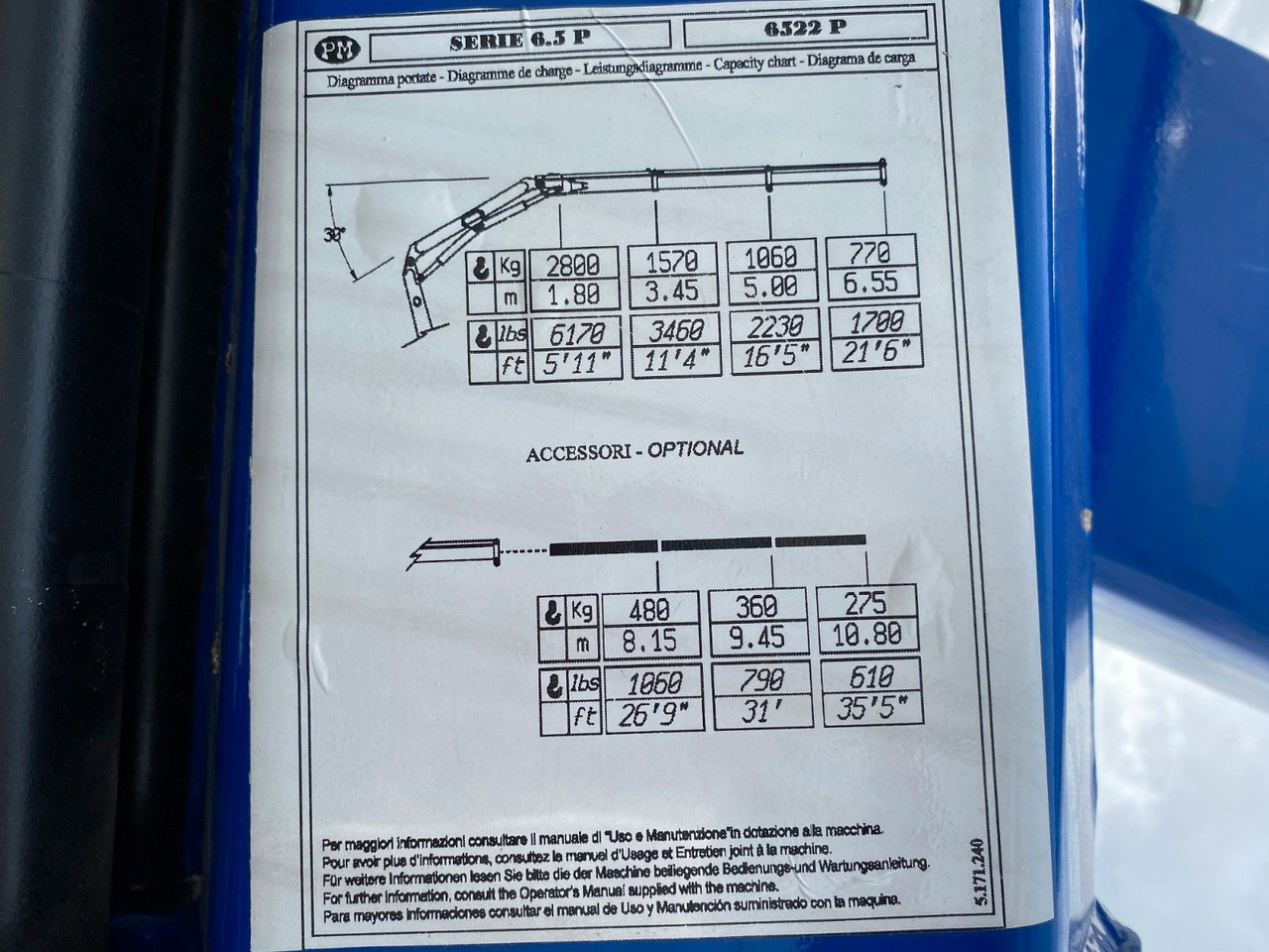 הַחכָּרָה  Mitsubishi FUSO CANTER 6C18 4WD PRITSCHE+PM 6522P KRAN Mitsubishi FUSO CANTER 6C18 4WD PRITSCHE+PM 6522P KRAN: תמונה 21