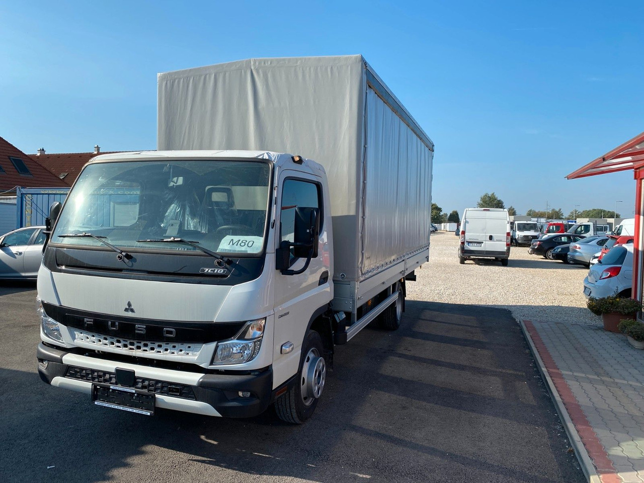 Mitsubishi FUSO CANTER 7C18 PRITSCHE+PLANE - כלי רכב מסחרי עם וילונות צד: תמונה 2 Mitsubishi FUSO CANTER 7C18 PRITSCHE+PLANE - כלי רכב מסחרי עם וילונות צד: תמונה 2