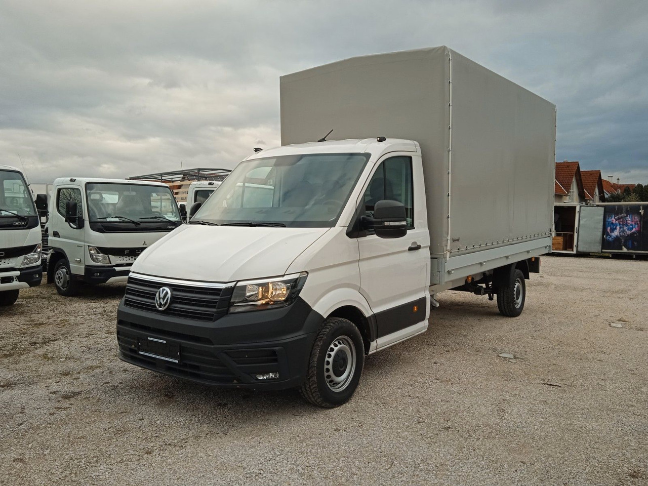 Volkswagen Crafter L4 Pritsche und Plane 140Ps SOFORT - כלי רכב מסחרי עם וילונות צד: תמונה 1 Volkswagen Crafter L4 Pritsche und Plane 140Ps SOFORT - כלי רכב מסחרי עם וילונות צד: תמונה 1