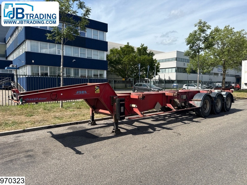 ASCA Chassis 10, 20, 30 ft, ADR - סמיטריילר מוביל מכולות/ החלפת גוף: תמונה 1 ASCA Chassis 10, 20, 30 ft, ADR - סמיטריילר מוביל מכולות/ החלפת גוף: תמונה 1