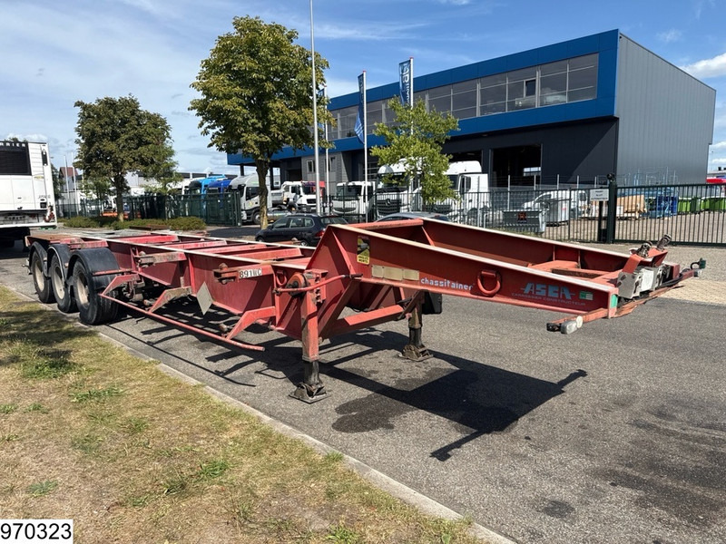 ASCA Chassis 10, 20, 30 ft, ADR - סמיטריילר מוביל מכולות/ החלפת גוף: תמונה 5 ASCA Chassis 10, 20, 30 ft, ADR - סמיטריילר מוביל מכולות/ החלפת גוף: תמונה 5