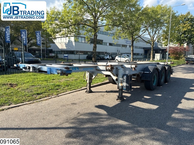 ASCA Chassis 10 / 20 / 30 ft, ADR - סמיטריילר מוביל מכולות/ החלפת גוף: תמונה 1 ASCA Chassis 10 / 20 / 30 ft, ADR - סמיטריילר מוביל מכולות/ החלפת גוף: תמונה 1