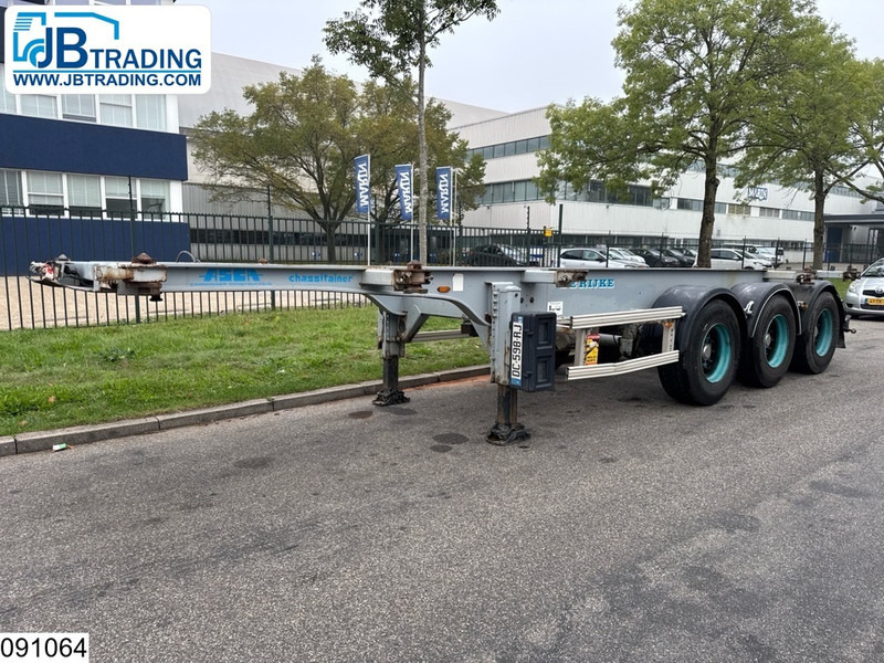 ASCA Chassis 10 / 20 / 30 ft, ADR - סמיטריילר מוביל מכולות/ החלפת גוף: תמונה 1 ASCA Chassis 10 / 20 / 30 ft, ADR - סמיטריילר מוביל מכולות/ החלפת גוף: תמונה 1