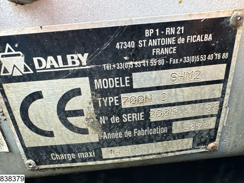 משאית הרמת וו DAF CF 410 6X2, EURO 5, Dalby, Hydraulic: תמונה 11