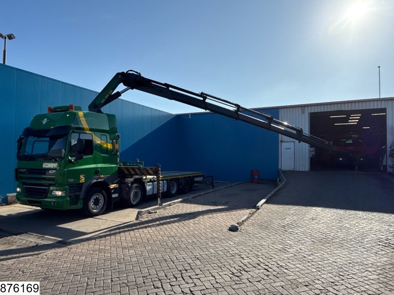 DAF CF 410 8x2, EURO 5, Palfinger, Steerling, Remote,Retarder - משאית צד נופל/ שטוחה, משאית מנוף: תמונה 3 DAF CF 410 8x2, EURO 5, Palfinger, Steerling, Remote,Retarder - משאית צד נופל/ שטוחה, משאית מנוף: תמונה 3