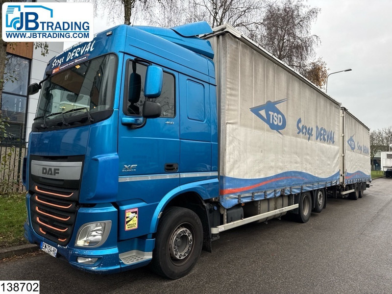 DAF XF 460 6x2, EURO 6, Combi, Standairco, 119 m3 - משאית וילונות צד: תמונה 1 DAF XF 460 6x2, EURO 6, Combi, Standairco, 119 m3 - משאית וילונות צד: תמונה 1
