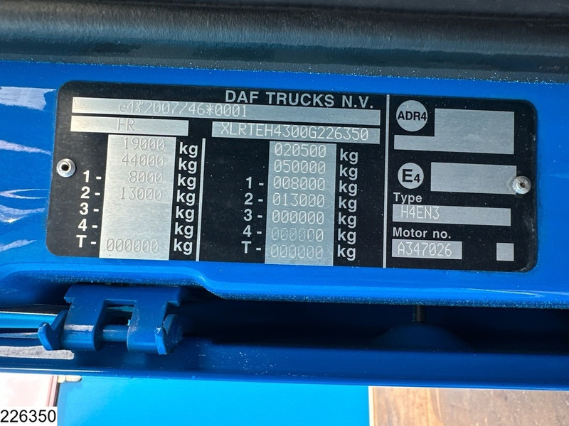 יחידת טרקטור DAF XF 480 SSC, EURO 6, Standairco: תמונה 7 יחידת טרקטור DAF XF 480 SSC, EURO 6, Standairco: תמונה 7