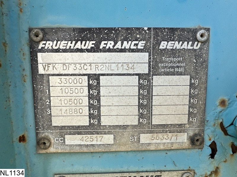 Fruehauf Chassis 20 FT - סמיטריילר מוביל מכולות/ החלפת גוף: תמונה 4 Fruehauf Chassis 20 FT - סמיטריילר מוביל מכולות/ החלפת גוף: תמונה 4