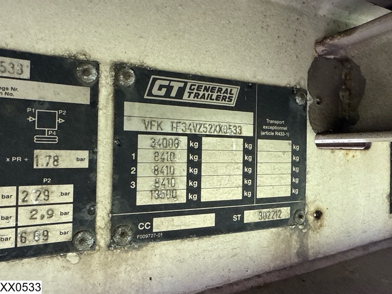 סמיטריילר בתיבה סגורה Fruehauf gesloten bak Dhollandia: תמונה 8