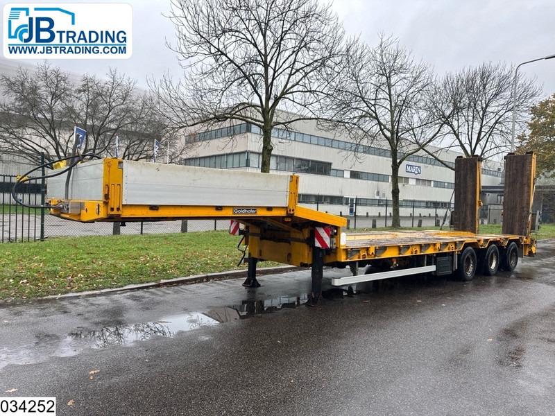 Goldhofer Lowbed 48,000 kg, Steering axle - סמיטריילר עם מטען נמוך: תמונה 1 Goldhofer Lowbed 48,000 kg, Steering axle - סמיטריילר עם מטען נמוך: תמונה 1