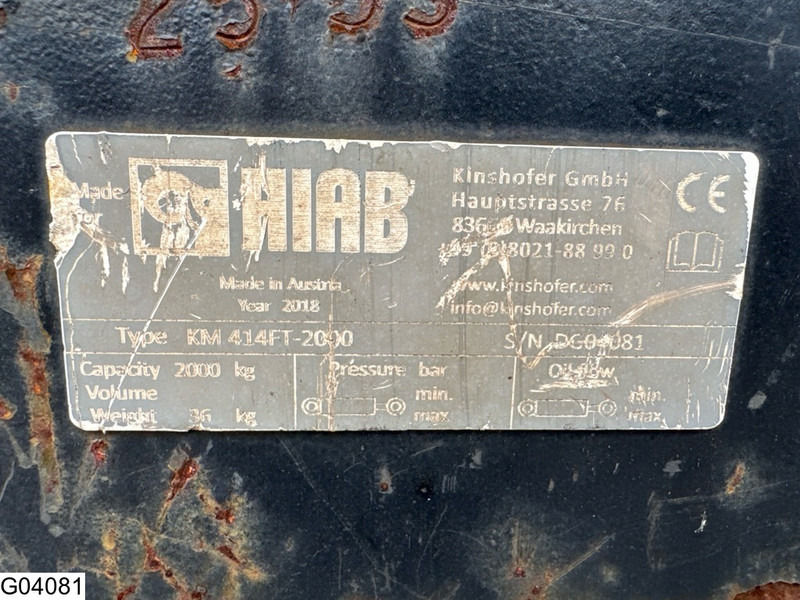 Hiab Pallethaak - צרופה: תמונה 3 Hiab Pallethaak - צרופה: תמונה 3