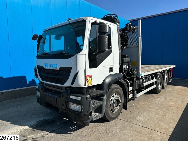 Iveco Stralis 310 6x2, EURO 5 EEV, HIAB, Remote, Steerling axle - משאית צד נופל/ שטוחה, משאית מנוף: תמונה 4 Iveco Stralis 310 6x2, EURO 5 EEV, HIAB, Remote, Steerling axle - משאית צד נופל/ שטוחה, משאית מנוף: תמונה 4