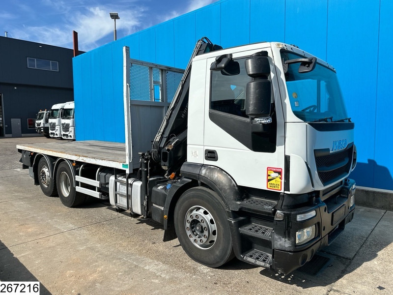 Iveco Stralis 310 6x2, EURO 5 EEV, HIAB, Remote, Steerling axle - משאית צד נופל/ שטוחה, משאית מנוף: תמונה 5 Iveco Stralis 310 6x2, EURO 5 EEV, HIAB, Remote, Steerling axle - משאית צד נופל/ שטוחה, משאית מנוף: תמונה 5