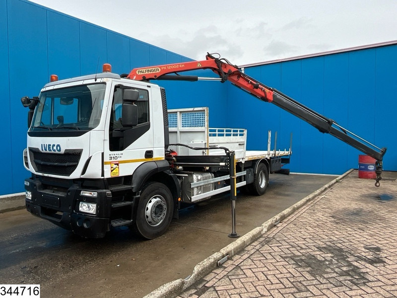 Iveco Stralis 310 EURO 6, Palfinger, Remote, Steelsuspension - משאית צד נופל/ שטוחה, משאית מנוף: תמונה 3 Iveco Stralis 310 EURO 6, Palfinger, Remote, Steelsuspension - משאית צד נופל/ שטוחה, משאית מנוף: תמונה 3