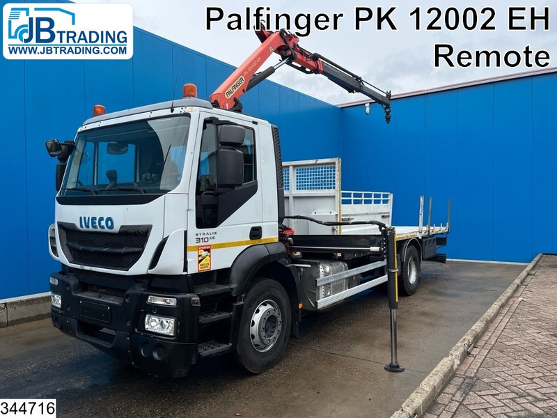 Iveco Stralis 310 EURO 6, Palfinger, Remote, Steelsuspension - משאית צד נופל/ שטוחה, משאית מנוף: תמונה 1 Iveco Stralis 310 EURO 6, Palfinger, Remote, Steelsuspension - משאית צד נופל/ שטוחה, משאית מנוף: תמונה 1