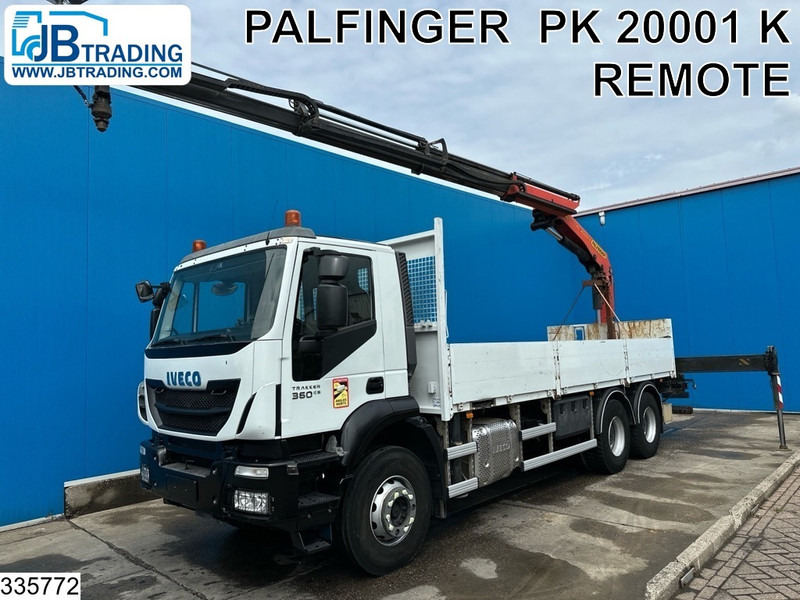 Iveco Trakker 360 6X4, EURO 6, Palfinger, Retarder, Steel suspension - משאית צד נופל/ שטוחה, משאית מנוף: תמונה 1 Iveco Trakker 360 6X4, EURO 6, Palfinger, Retarder, Steel suspension - משאית צד נופל/ שטוחה, משאית מנוף: תמונה 1
