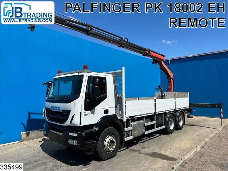 Iveco Trakker 360 6X4, EURO 6, Steel suspension, Palfinger - משאית צד נופל/ שטוחה, משאית מנוף: תמונה 1 Iveco Trakker 360 6X4, EURO 6, Steel suspension, Palfinger - משאית צד נופל/ שטוחה, משאית מנוף: תמונה 1