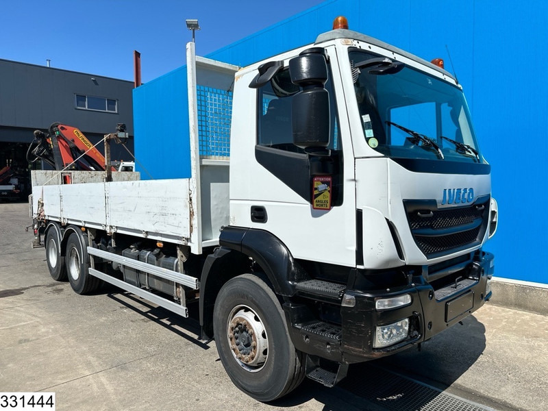 Iveco Trakker 360 6X4, EURO 6, Steel suspension, Palfinger - משאית צד נופל/ שטוחה, משאית מנוף: תמונה 3 Iveco Trakker 360 6X4, EURO 6, Steel suspension, Palfinger - משאית צד נופל/ שטוחה, משאית מנוף: תמונה 3