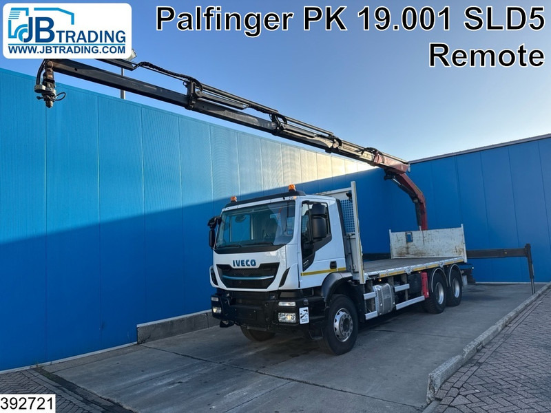 Iveco Trakker 360 6x4, EURO 6, Palfinger, Remote - משאית צד נופל/ שטוחה, משאית מנוף: תמונה 1 Iveco Trakker 360 6x4, EURO 6, Palfinger, Remote - משאית צד נופל/ שטוחה, משאית מנוף: תמונה 1