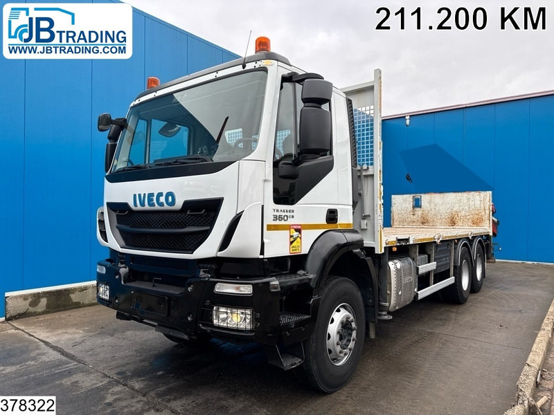 Iveco Trakker 360 6x4, EURO 6, Steelsuspension, Hub reduction - משאית צד נופל/ שטוחה: תמונה 1 Iveco Trakker 360 6x4, EURO 6, Steelsuspension, Hub reduction - משאית צד נופל/ שטוחה: תמונה 1