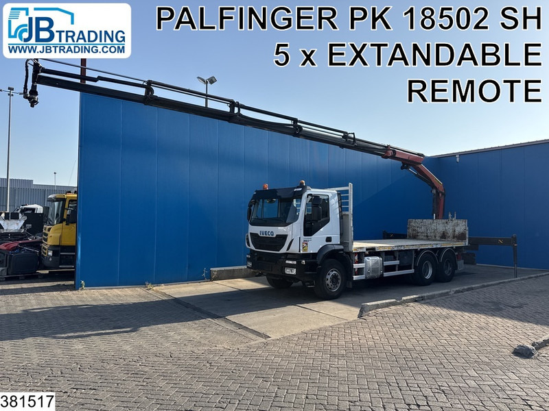 Iveco Trakker 360 - משאית צד נופל/ שטוחה, משאית מנוף: תמונה 1 Iveco Trakker 360 - משאית צד נופל/ שטוחה, משאית מנוף: תמונה 1