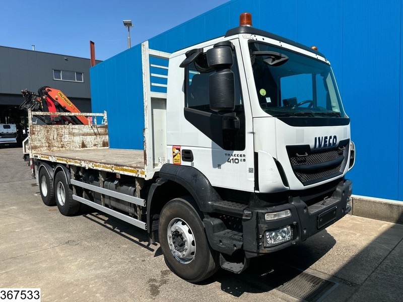 Iveco Trakker 410 6X4, EURO 6, Steel suspension, Retarder - משאית צד נופל/ שטוחה, משאית מנוף: תמונה 3 Iveco Trakker 410 6X4, EURO 6, Steel suspension, Retarder - משאית צד נופל/ שטוחה, משאית מנוף: תמונה 3