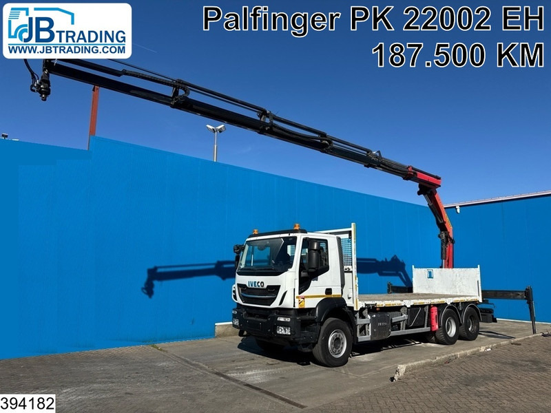 Iveco X-Way 360 6X4, EURO 6, Steel suspension, Palfinger - משאית צד נופל/ שטוחה, משאית מנוף: תמונה 1 Iveco X-Way 360 6X4, EURO 6, Steel suspension, Palfinger - משאית צד נופל/ שטוחה, משאית מנוף: תמונה 1