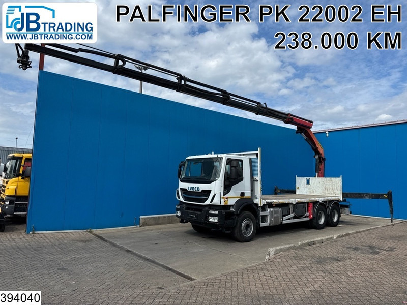 Iveco X-Way 360 6X4, EURO 6, Steel suspension, Palfinger - משאית צד נופל/ שטוחה, משאית מנוף: תמונה 1 Iveco X-Way 360 6X4, EURO 6, Steel suspension, Palfinger - משאית צד נופל/ שטוחה, משאית מנוף: תמונה 1