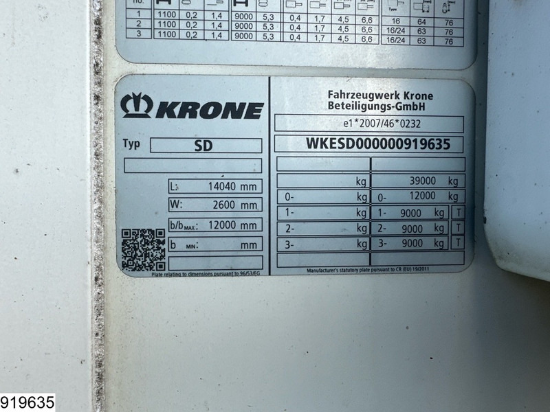 Krone Koel vries Thermoking SLX 300 - סמיטריילר עם קירור: תמונה 4 Krone Koel vries Thermoking SLX 300 - סמיטריילר עם קירור: תמונה 4