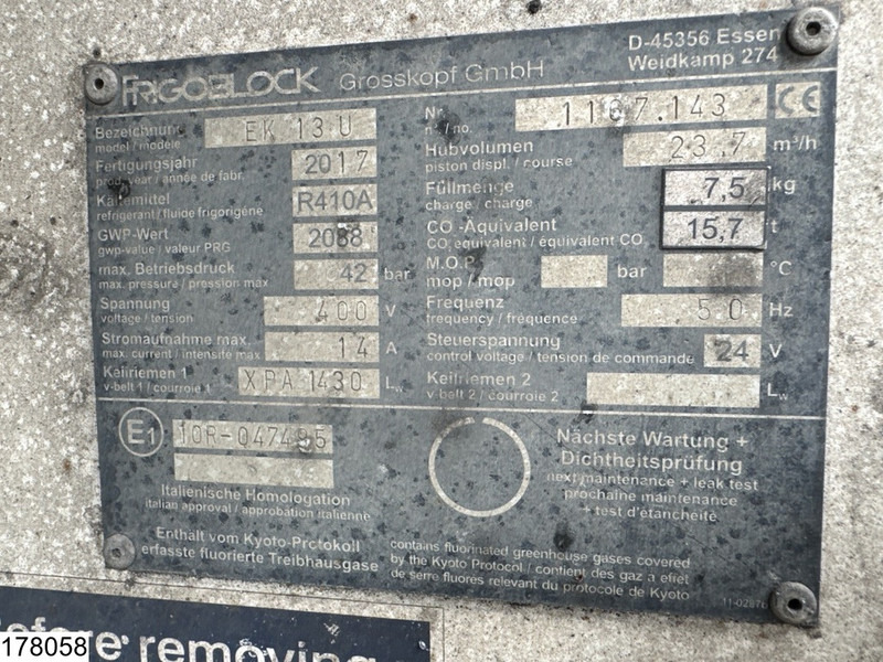 Lecitrailer Middenas Frigoblock EK 13 U - קרון נגרר עם קירור: תמונה 4 Lecitrailer Middenas Frigoblock EK 13 U - קרון נגרר עם קירור: תמונה 4