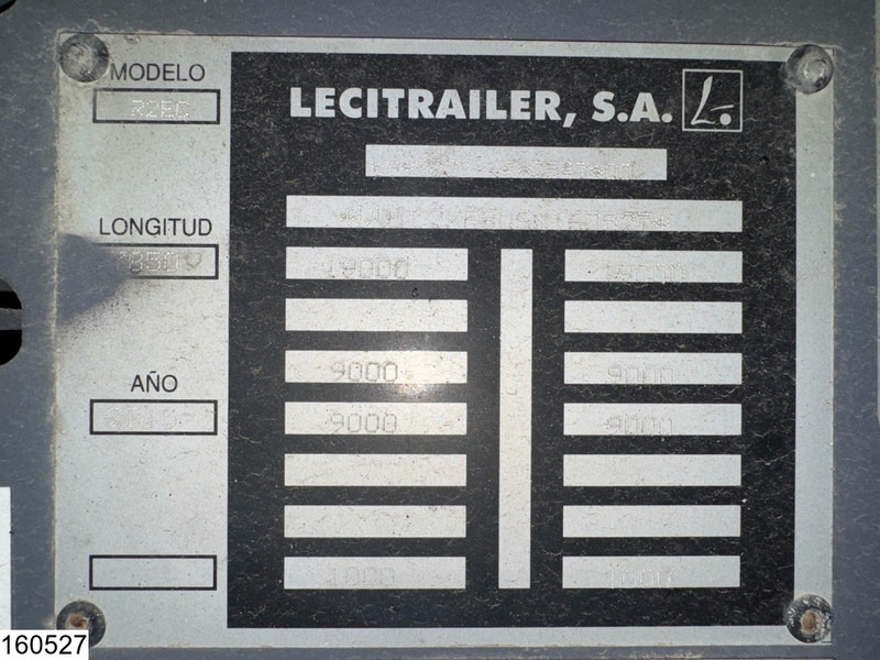 Lecitrailer Tautliner - קרון נגרר עם וילונות צד: תמונה 4 Lecitrailer Tautliner - קרון נגרר עם וילונות צד: תמונה 4