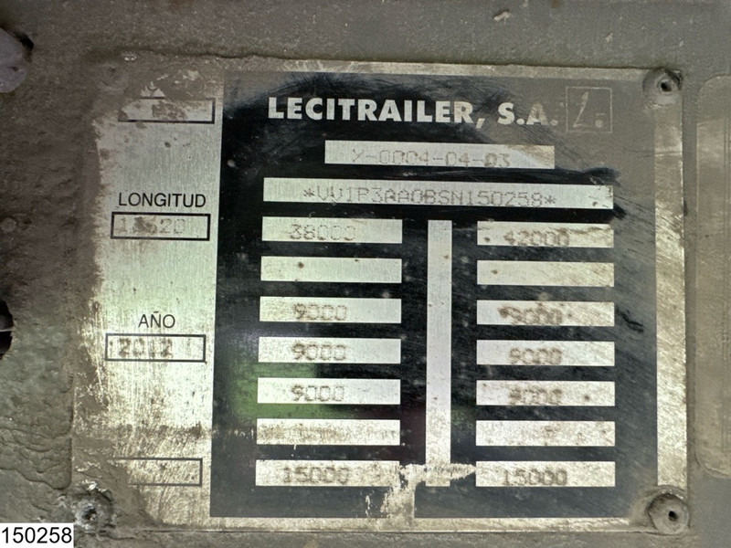 Lecitrailer Tautliner - סמיטריילר עם וילונות צד: תמונה 4 Lecitrailer Tautliner - סמיטריילר עם וילונות צד: תמונה 4