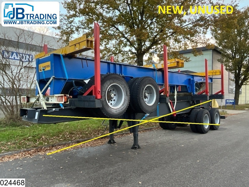 Legras Openlaadbak Wood transport, Steel suspension - סמיטריילר עץ: תמונה 1 Legras Openlaadbak Wood transport, Steel suspension - סמיטריילר עץ: תמונה 1